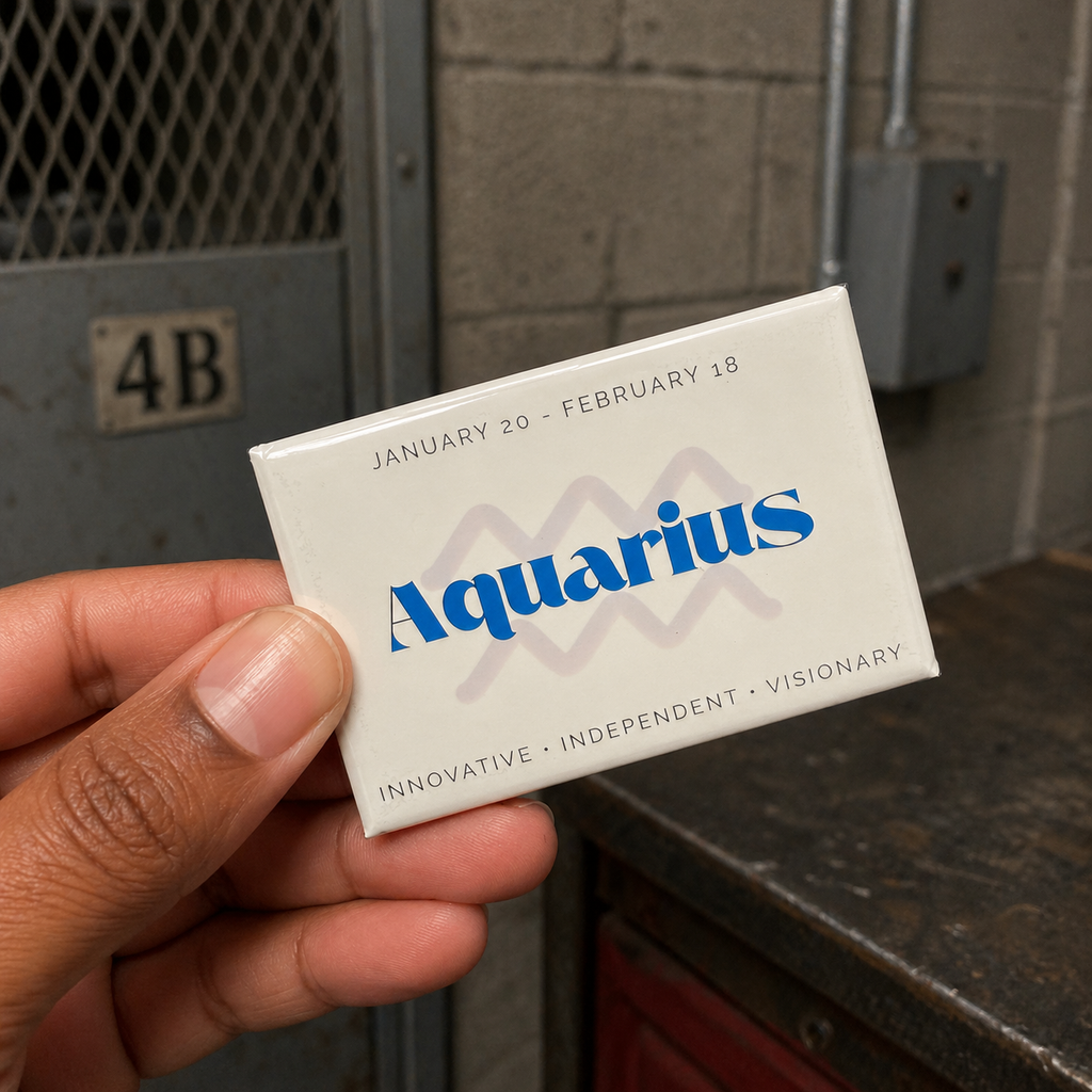 Aquarius Zodiac Magnet