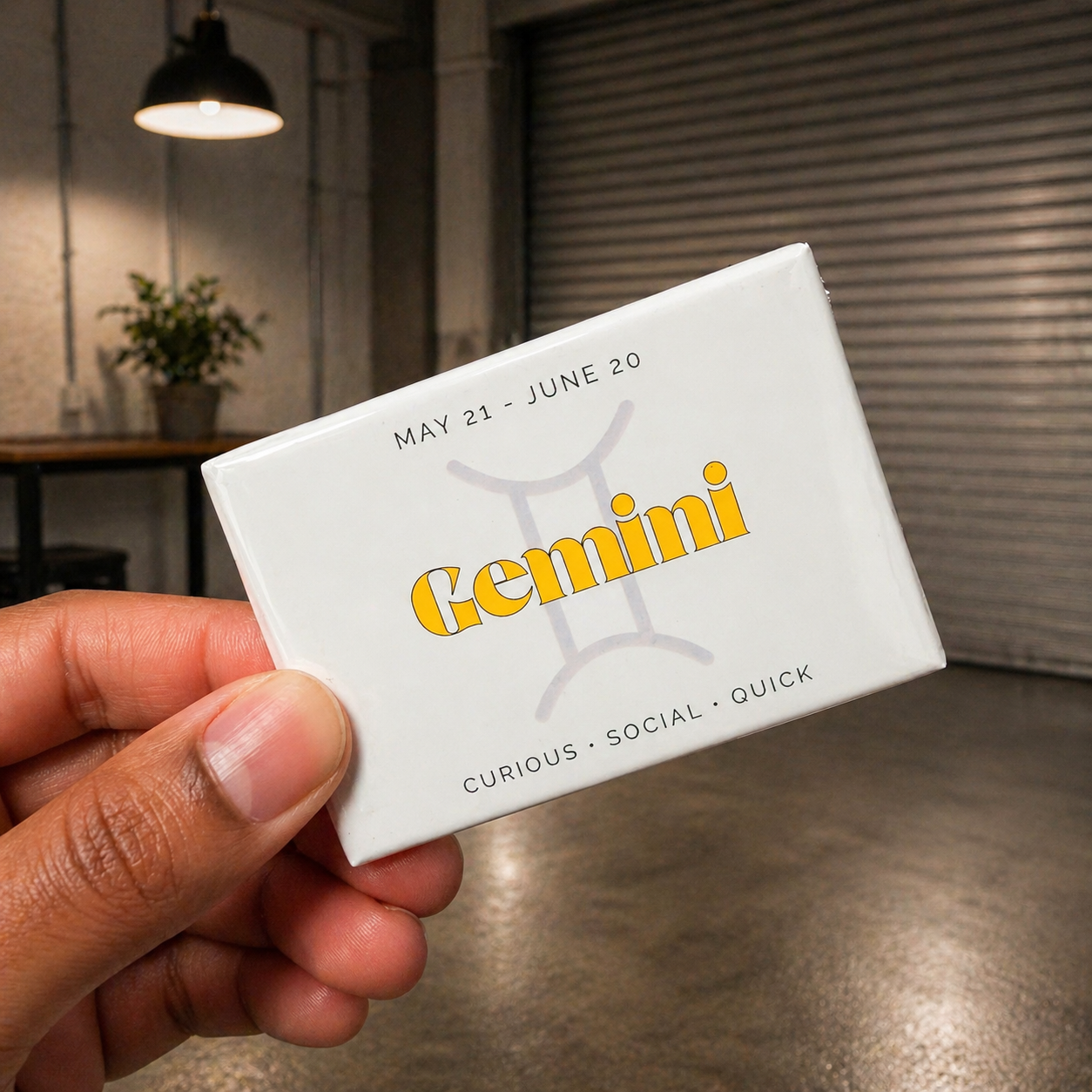Gemini Zodiac Magnet