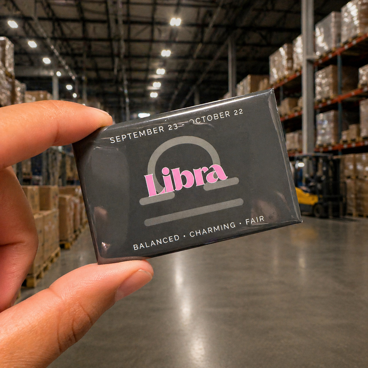 Libra Zodiac Magnet