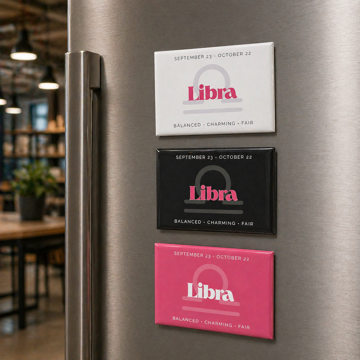 Libra Zodiac Magnet