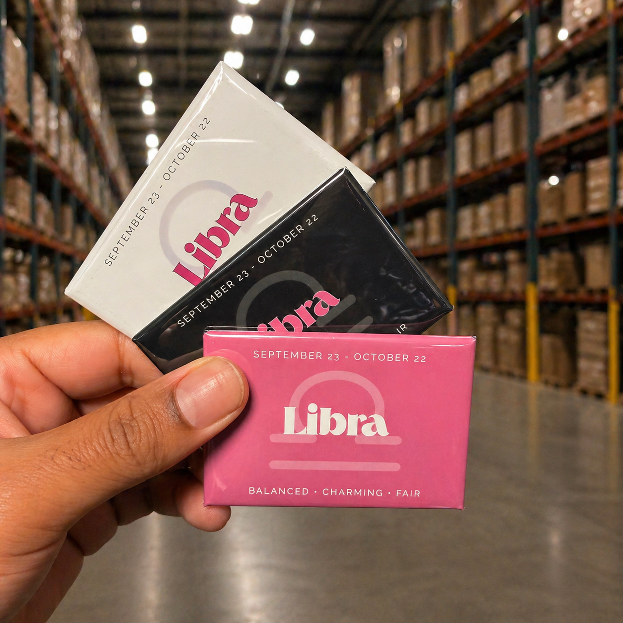 Libra Zodiac Magnet