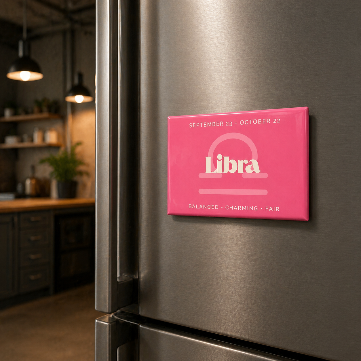 Libra Zodiac Magnet