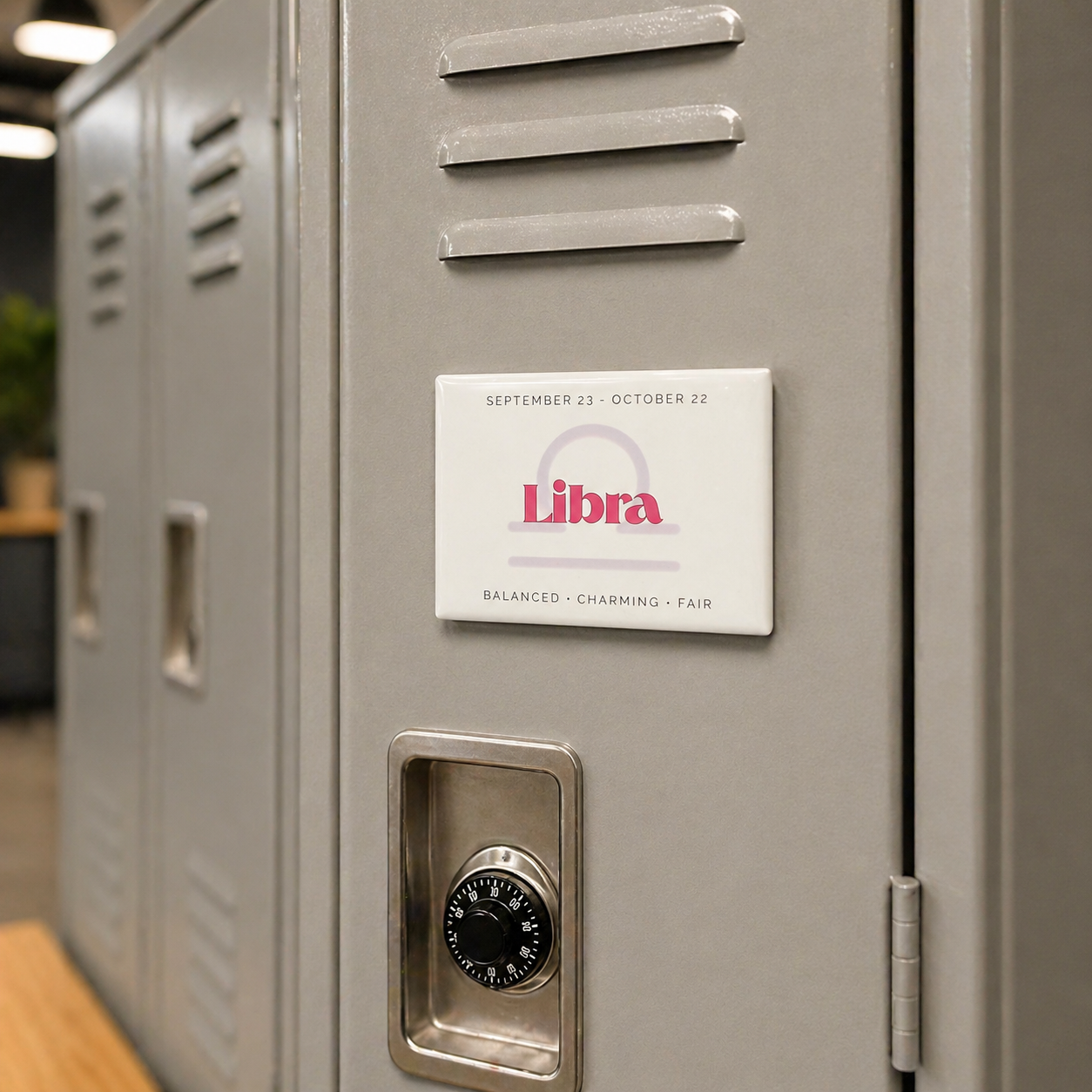 Libra Zodiac Magnet