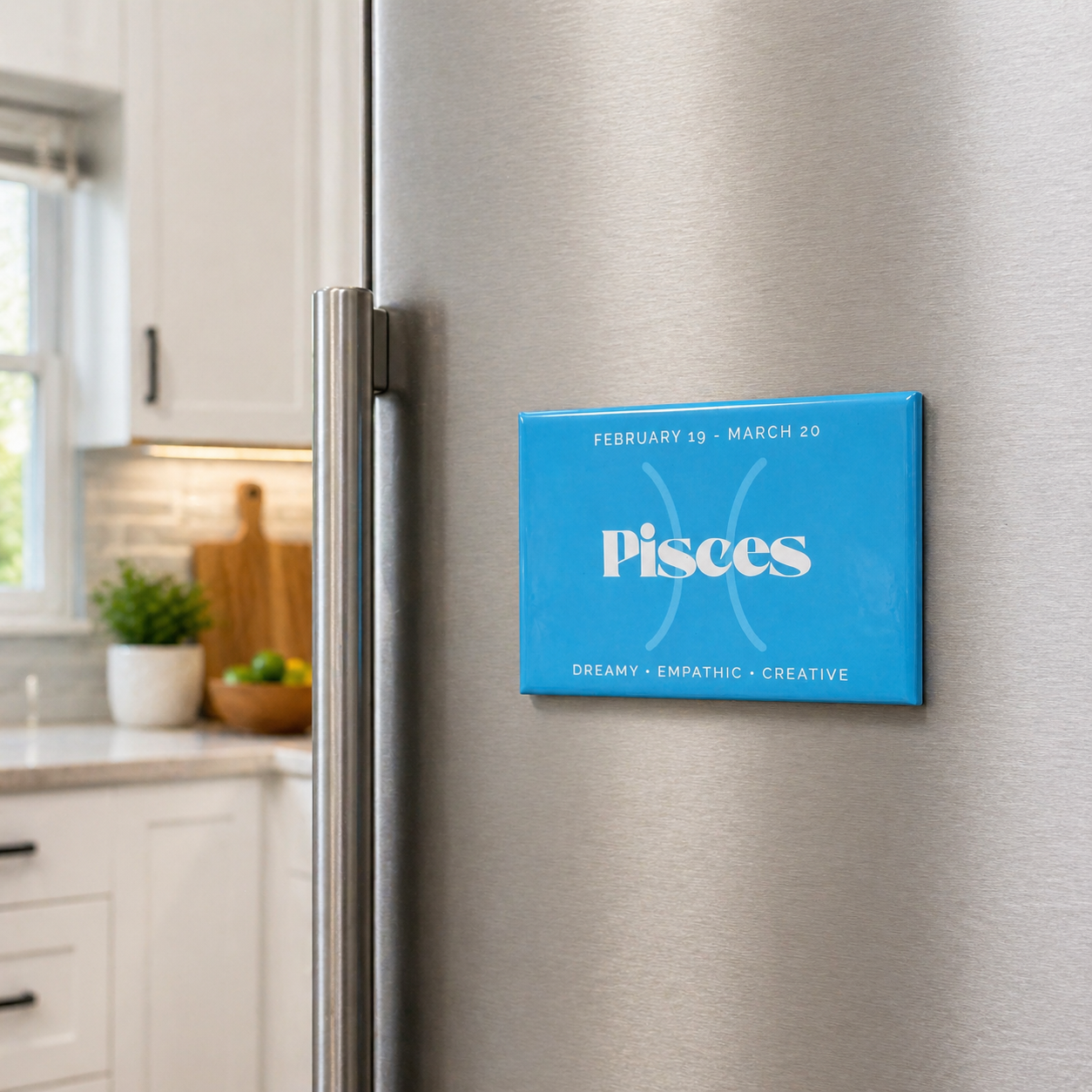 Pisces Zodiac Magnet